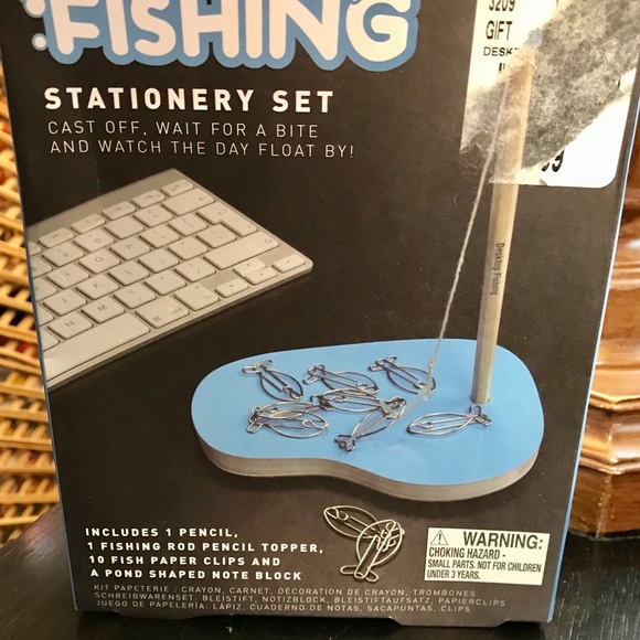 Source Unknown Office New Desktop Fishing Funny Novelty Pen